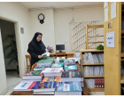 بازدید معاون آموزش بالینی بیمارستان از تازه های کتاب ۱۴۰۴